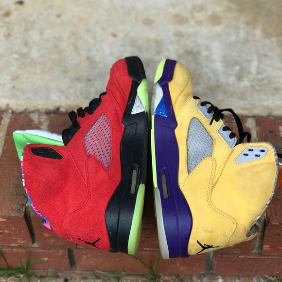 Air Jordan Retro 5 “What The” Size 11.5 - Picture 6 of 9